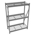 Tennsco Starter Bulk Storage Rack, 24 in D, 48 in W, 3 Shelves 7B469