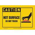 Accuform Safety Label, 3 1/2 in H, 5 in W, Vinyl, Horizontal Rectangle, English, LEQM647VSP LEQM647VSP