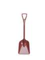 Remco Not Applicable Hygienic Square Point Shovel, Polypropylene Blade, 23 1/2 in L Red 6981MD4