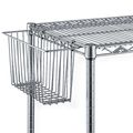 Metro Storage Basket, Steel, Silver, 13-3/8x5x7 H209C