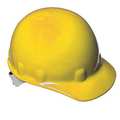 Fibre-Metal By Honeywell Front Brim Hard Hat, Type 1, Class E, Ratchet (8-Point), Yellow E2RW02A000