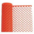 Tenax Safety Fence, 4 ft. H, Orange, 50 ft. L 64090204