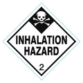 Zoro Select DOT Label, Inhalation Hazard, PK250 8UZ79