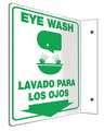 Accuform Spanish-Bilingual L-Shape Sign, 12"X9", SBPSP751 SBPSP751