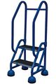 Cotterman 48 in H Steel Rolling Ladder, 2 Steps, 450 lb Load Capacity ST-201 A2 C21 P5