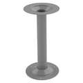 Tennsco Bench Pedestal, 16-1/4 in, Gray LBP-1 MED GRAY