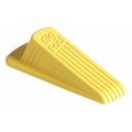 Big Foot Door Wedge, Vulcanized Rubber, Yellow, 1-1/4"H x 2"W 911