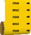 Brady Pipe Marker, Steam, Yellow, 41513 41513