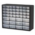 Akro-Mils Drawer Bin Cabinet with 44 Drawers, Plastic, 20 in W x 15 3/4 in H x 6 1/2 in D 10144