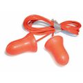 Zoro Select Max(R) Disposable Foam Ear Plugs, Bell Shape, 33 dB, Orange/Red (Plug), Blue (Cord), 10 PK MAX6