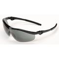 Mcr Safety Safety Glasses, Gray Scratch-Resistant ST112