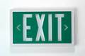 Isolite Self-Luminous Exit Sign, 20 yr., 2 Face, SLX60-D-G-20-WH-U SLX60-D-G-20-WH-U