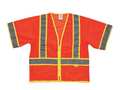 Kishigo Medium Class 3 High Visibility Vest, Orange 1243-M
