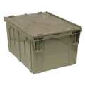 Quantum Storage Systems Gray Attached Lid Container, Plastic QDC2420-12