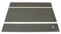 Edsal Gray Steel Bin Unit Panels, 24 in W, 36 in H 1W804N