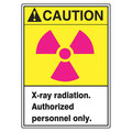 Accuform Safety Label, 5 in H, 3 1/2 in W, Vinyl, Vertical Rectangle, LRAD607VSP LRAD607VSP