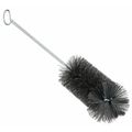 Tanis Radial End Brush, 6 in L Brush, Black, Wire, 20 in L Overall 06145