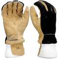 Shelby Firefighters Gloves, 2XL, Pigskin, PR 5002J