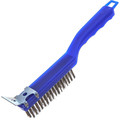 Carlisle Foodservice Scratch Brush, 11.4 in L, Plastic Handle 4067200