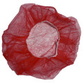 Condor Bouffant Cap, Polypropylene, Red, PK100 819T03