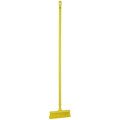 Remco 12 in Sweep Face Push Broom, Medium, Yellow 31666/29626