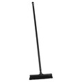 Vikan 16 in Sweep Face Push Broom, Soft/Stiff Combination, Black, 59 in L Handle 31749/29629