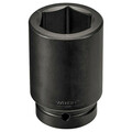 Wright 1 in Drive Impact Socket 3 7/8 in Size, Deep Socket, Black Oxide 89124