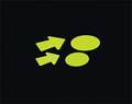 Zoro Select Glow-in-the-Dark Marking Tape, PK50 8AEE7