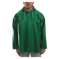 Tingley Safetyflex Flame Resistant Rain Jacket, Green, S J41108