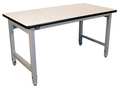 Pro-Line Bolted Workbench, Laminate, 72 in W, 30 in to 36 in Height, 5,000 lb, Straight HD723030PL-A31