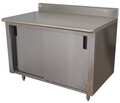 Advance Tabco Enclosed Base Work Tables, Stainless Steel, 30" W, 35-1/2" Height, 562 lb. CK-SS-305M