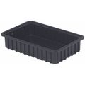 Lewisbins Divider Box, Black, Polyethylene, 16 1/2 in L, 11 in W, 3 1/2 in H DC2035-XL