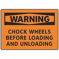 Electromark Warning Sign, 7 in Height, 10 in Width, Aluminum, English S212FA