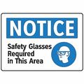 Electromark Notice Sign, 7 in Height, 10 in Width, Polyester, English S202FF