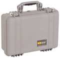 Pelican Silver Protective Case, 18-1/2"L x 14.06"W x 6.9"D 1500-000-180