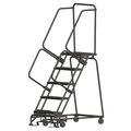 Ballymore 83 in H Steel Rolling Ladder, 5 Steps, 450 lb Load Capacity WA053214P