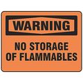 Electromark Warning Sign, 10 in Height, 14 in Width, English 32707