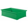 Ssi Schaefer Straight Wall Container, Green, High Density Polyethylene, 0.42 cu. ft. Volume Capacity 1462.191305GN1