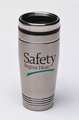 Quality Resource Group Travel Mug, Safety Begins Here, 18 oz. 3771