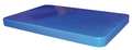 Zoro Select Cube Truck Lid, Blue, Fits 10 cu. ft. PBL-8 BLUE