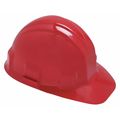Jackson Safety Front Brim Hard Hat, Type 1, Class E, Ratchet (6-Point), Red 14418