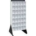 Quantum Storage Systems Bin Storage Rack, 70 Bins, White QFS248-305WT