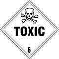 Stranco Vehicle Placard, Toxic with Picto, PK10 DOTP-0106-V10