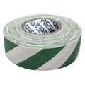 Zoro Select Flagging Tape, Wh/Grn, 300 ft x 1-3/16 In SWG-200