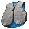 Techniche XL Nylon Cooling Vest, Silver 6529-SILVERXL