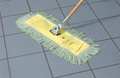 Odell Dust Mop, Cut-End, Microfiber, EA365GSP/WHITE EA365GSP/WHITE
