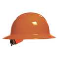 Bullard Full Brim Hard Hat, Type 1, Class E, Ratchet (6-Point), Orange 33ORR