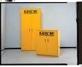 Equipto 22 ga. ga. Steel Storage Cabinet, Stationary 1705 W/SPECIAL LABL