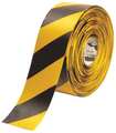 Mighty Line Marking Tape, Roll, 4In W, 100 ft. L 4RYCHV