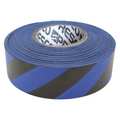 Zoro Select Flagging Tape, Blue/Blk, 300ft x 1-3/16In SBBK-200